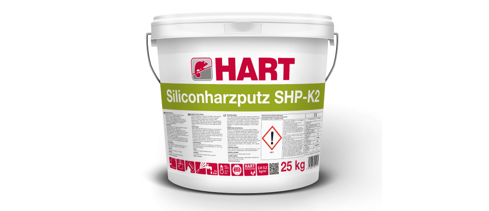 SILIKONINIS TINKAS HART SILICONHARZPUTZ