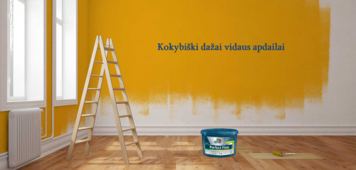 Dažai vidaus apdailai