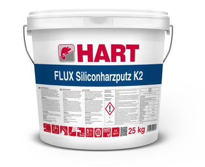 Silikoninis tinkas HART FLUX Siliconharzputz