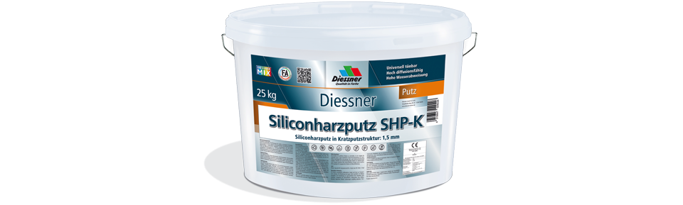SILIKONINIS TINKAS DIESSNER SILICONHARZPUTZ SHP