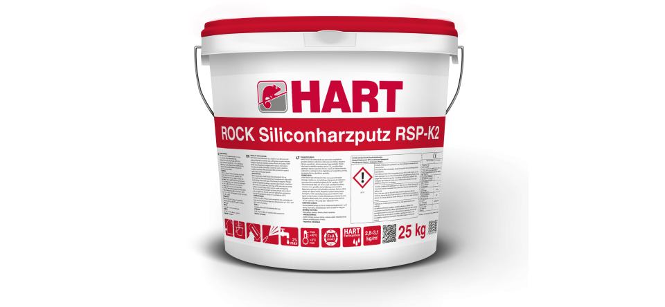 DEKORATYVINIS TINKAS HART ROCK SILICONHARZPUTZ