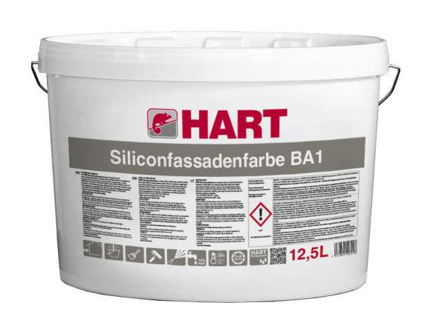 SILIKONINIAI DAŽAI FASADAMS HART FASSADENFARBE