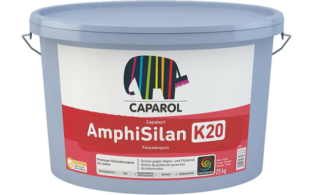 Silikoninis tinkas Caparol AmphiSilan Fassadenputz