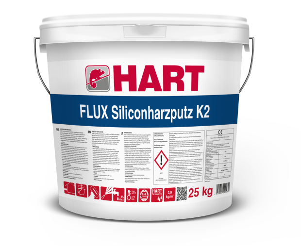 Silikoninis tinkas HART FLUX Siliconharzputz