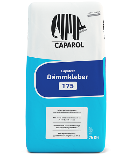 Klijavimo mišinys Caparol Dämmkleber 175 Klijavimo mišinys Caparol Dämmkleber 175